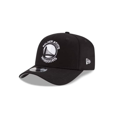 Sapca New Era Golden State Warriors NBA Stretch Snap 9FIFTY Snapback - Negrii